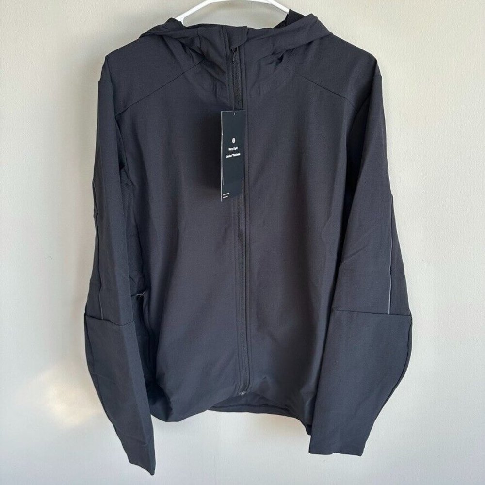 lululemon Warp Light Packable Jacket Men's Medium Black NWT